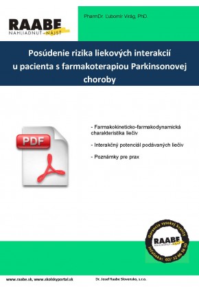 POSÚDENIE RIZIKA LIEKOVÝCH INTERAKCIÍ U PACIENTA S FARMAKOTERAPIOU PARKINSONOVEJ CHOROBY